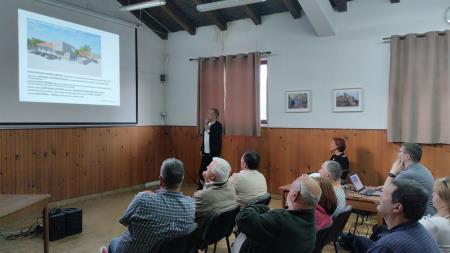 Predstavitev projekta krajanom; Vir: Občina Sežana